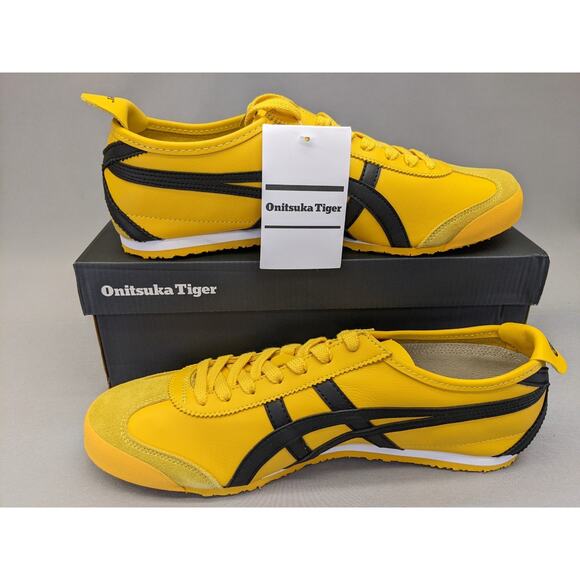 Authentic Onitsuka Tiger MEXICO 66 1183C102 751 Yellow/Black Size US 11 - Picture 7 of 13